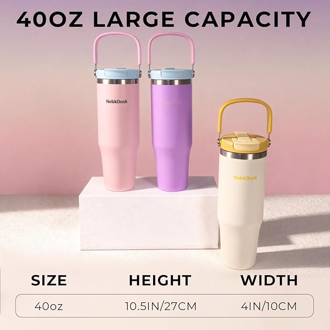 40 oz Insulated Stainless Steel Bottle - Image 4