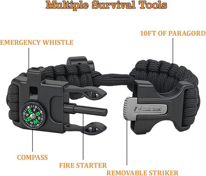 Paracord Survival Bracelet - Image 2