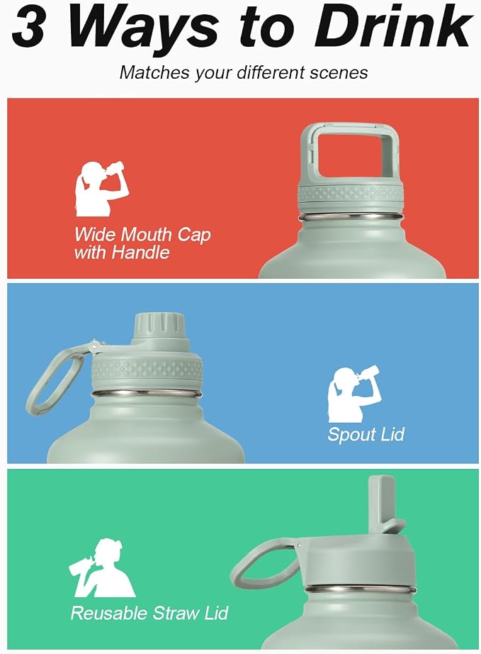 Coolflask Water Bottle 32 oz Insulated - Image 4