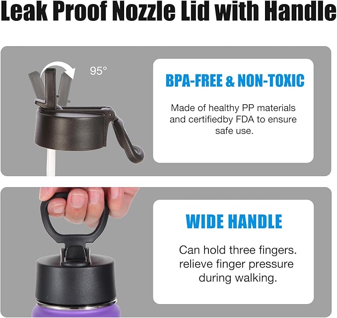 Volhoply 24oz Insulated Water Bottle - Image 6