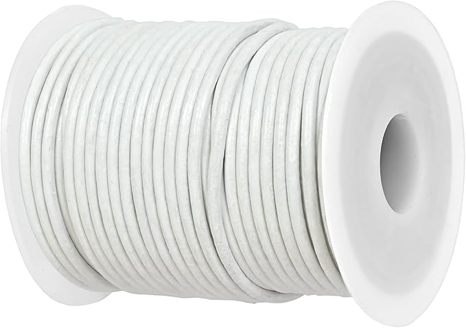 GENIQUE Real/Genuine Round Leather String Cord by GENIQUE