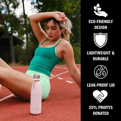 Triple-Walled Insulated Stainless Steel Water Bottle - Image 4