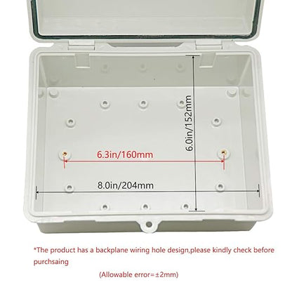 Zulkit Junction Box ABS Plastic Dustproof Waterproof IP65 Electrical Boxes - Image 5