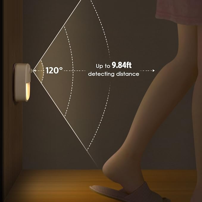 AMIR Upgraded Motion Sensor Light Indoor, Stair Lights Battery Operated - Image 3