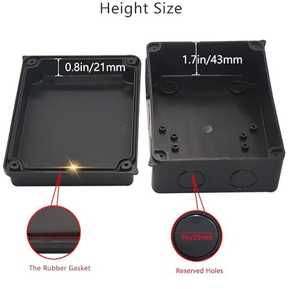Project Box IP65 Waterproof Dustproof Junction Boxes ABS Plastic DIY Electronic - Image 4