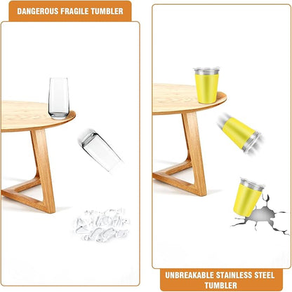 Yummy Sam 12oz Kids Stainless Steel Cups - Image 6