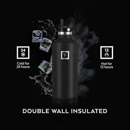 IRON °FLASK Camping & Hiking Hydration Flask - 24 oz Dark Rainbow - Image 4