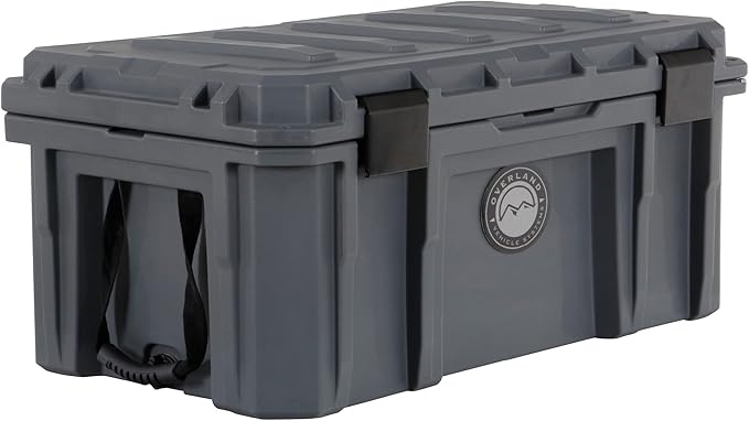 Overland Vehicle Systems 40100011 Dark Gray 95 QT Dry Box Storage by OverlandVehicleSystems