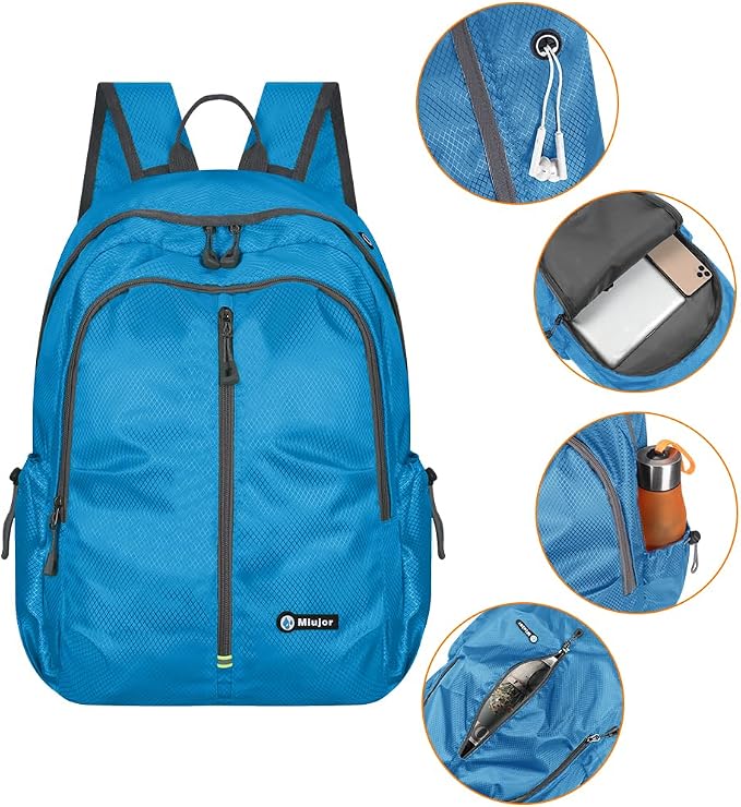 Lightweight Packable Foldable Backpack, Hiking backpack, Travel Backpack - Image 5