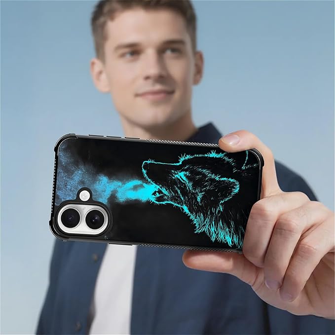 for iPhone 17 Case, for MagSafe Graphic Design for Girl Boy Soft Silicone Hard - Image 7