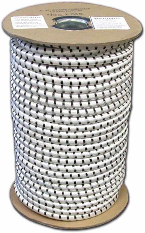 T.W Evans Cordage SC-308-050 3/8-Inch by 50-Feet Elastic Bungee Shock Cord - Image 2
