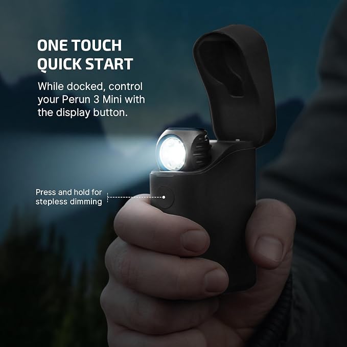 OLIGHT Perun 3 Mini Premium Headlamp 1250 Lumens Flashlight - Image 4