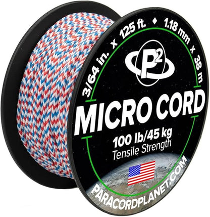 Paracord Planet Micro Paracord – Thin Braided Cord by ParacordPlanet