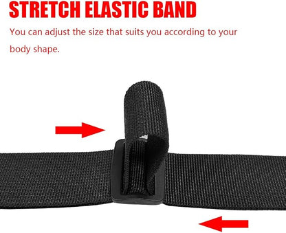 Universal Radio L Shape Chest 2 Pockets Harness Tactical Vest Nylon Vest Walkie - Image 8