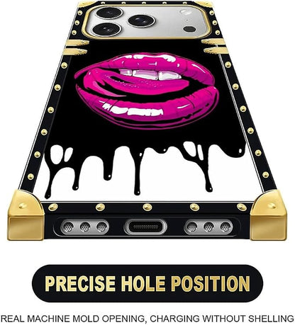 for iPhone 17 Pro Max Case Luxury Golden Decoration - Image 5