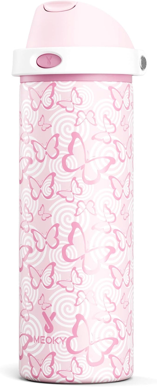 24 oz Insulated Water Bottle by MEOKY