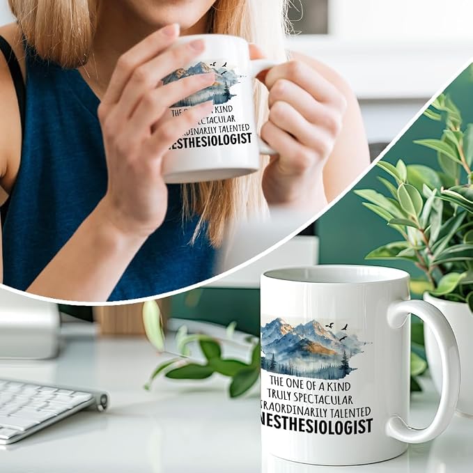 RZHV A Talented Anesthesiologist 11 Oz Novelty Mug, Funny Coffee Mug - Image 4