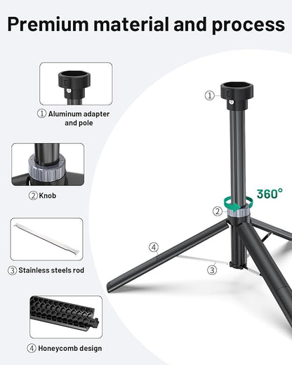 Starlink Mini Tripod, Portable Tripod Stand Mount - Image 4
