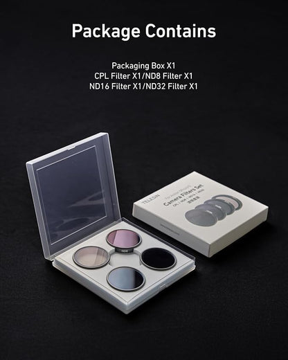 TELESIN Lens Filter Set for DJI Action 5 Pro Action 4 Action 3 Camera - Image 6