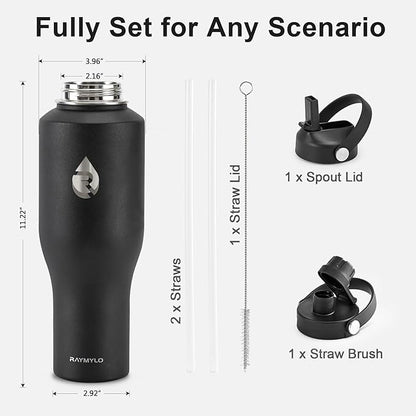 RAYMYLO 40 oz Insulated Water Bottle - Image 6