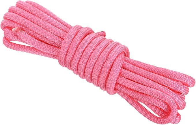 550 Paracord Rope 10ft, 4mm Thin Paracord Nylon Cord 7-Strand Core by Rebower