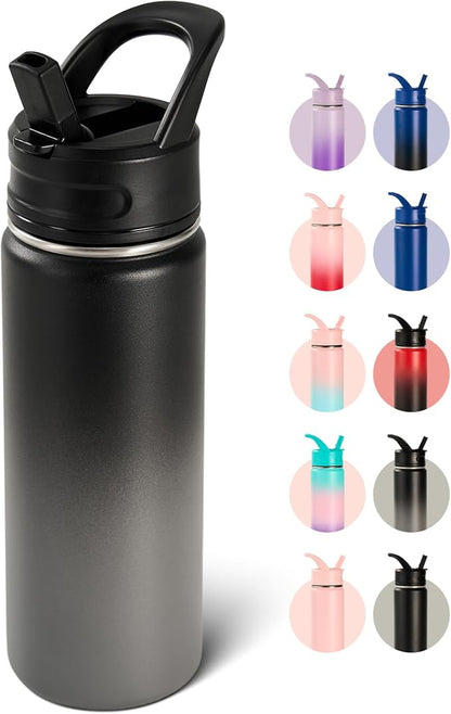 Fijinhom 18oz Insulated Stainless Steel Water Bottle by Fijinhom