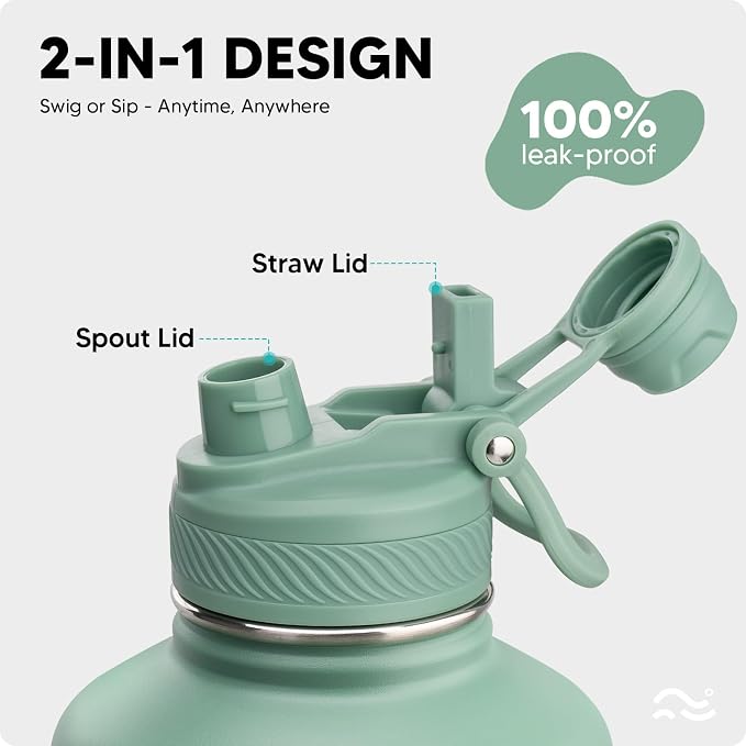 Swigina 64 oz Insulated Water Bottle - Image 2