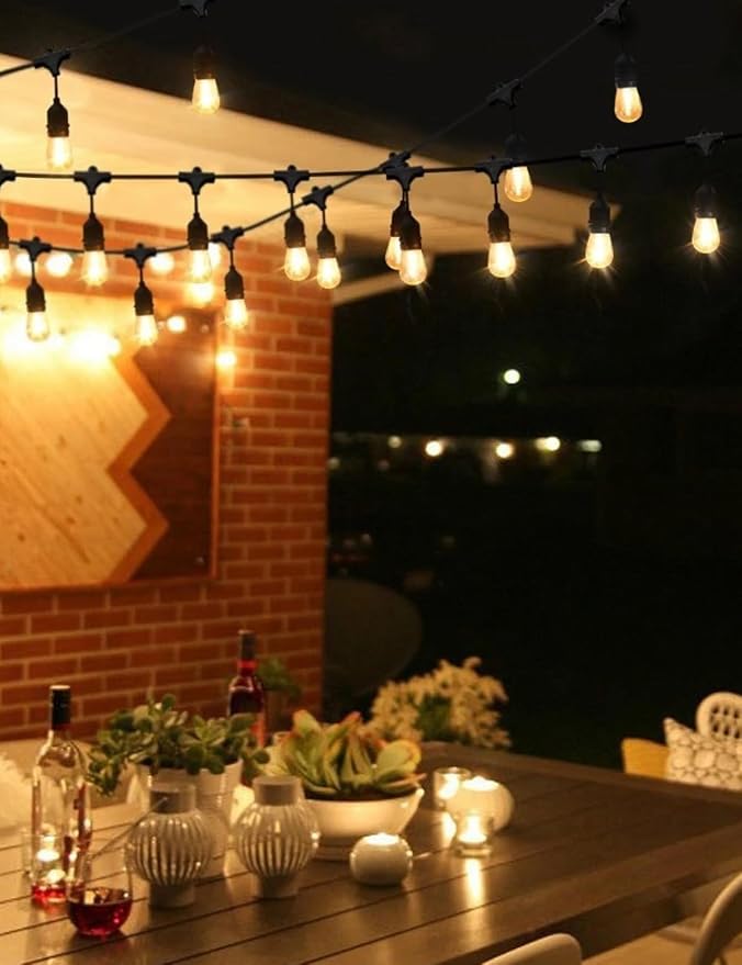 Svater Outdoor Led String Lights 36 FT, Patio Lights - Image 6