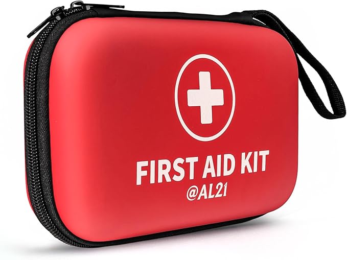 @AL21 All-Purpose First Aid Kit 184 Pieces, Emergency Kit by CorDxTyfast