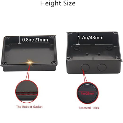 Project Box IP65 Waterproof Dustproof Junction Boxes ABS Plastic DIY Electronic - Image 4