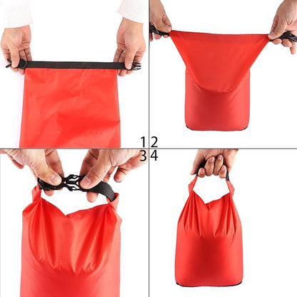 Pimoys 5 Pack Waterproof Dry Sacks, Lightweight Outdoor Dry Bags 20L /12L / - Image 4