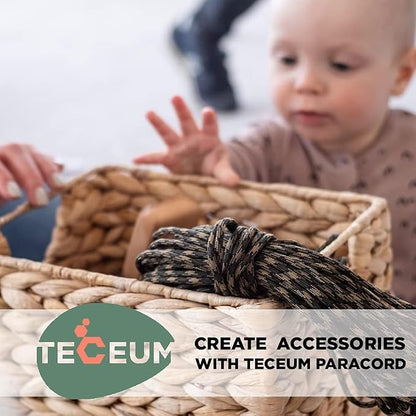 TECEUM Reflective Paracord Rope 1000 – 1000ft/200ft/100ft/50ft – 40+ Colors – - Image 7