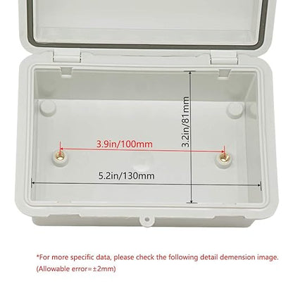 Zulkit IP65 Waterproof ABS Plastic Electrical Box - Image 3