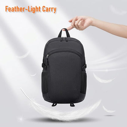 Lightweight Hiking Backpack 18L Packable Foldable Small Daypack Collapsible - Image 4