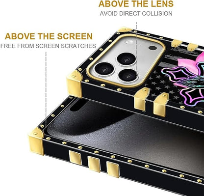 for iPhone 17 Pro Max Case Luxury Golden Decoration - Image 7