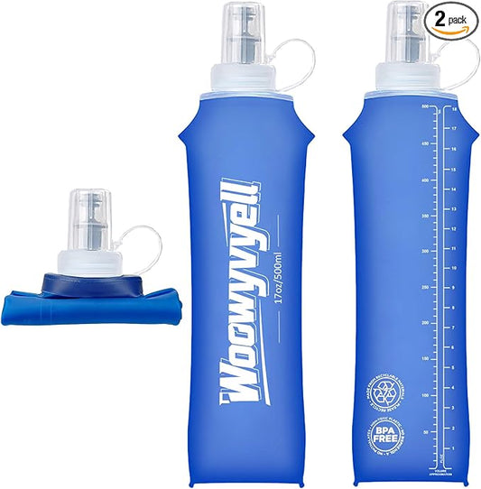 Running Vest Soft Flask, Collapsible Water Bottles by Unknown