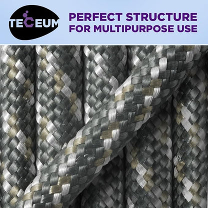 TECEUM Reflective Paracord Rope 1000 – 1000ft/200ft/100ft/50ft – 40+ Colors – - Image 8