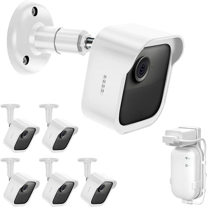 Wall Mount for Blink Outdoor Cameras, 5 Pack Weatherproof Housing, 360 Degrees by SIBADA