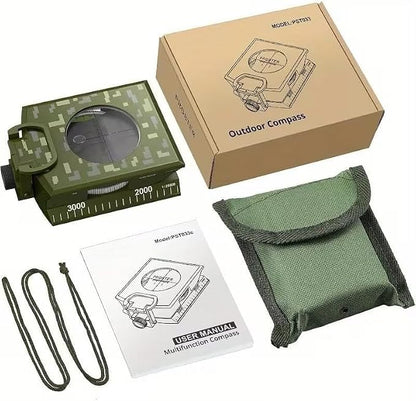 Multifunctional Military Aiming Navigation Compass Compass | IP65 Military - Image 9