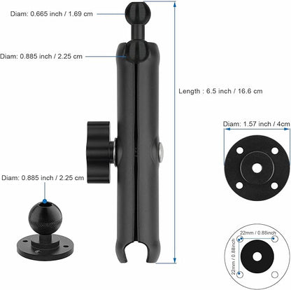 Mippko Wall Mount Phone Holder for Truck/Car/Boat/Wall/Desk, Compatible - Image 5