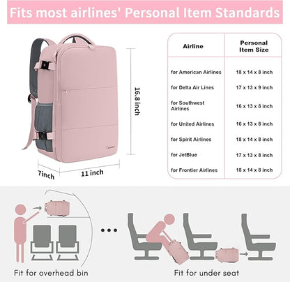 Taygeer Travel Backpack for Women, Carry On Backpack - Image 3