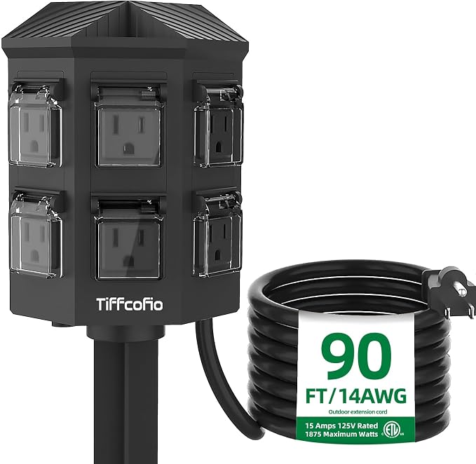 TiFFCOFiO Outdoor Power Strip by TiFFCOFiO