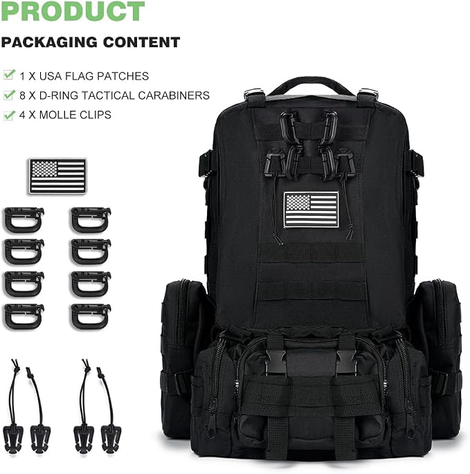 Large Military Tactical Backpack - Image 2