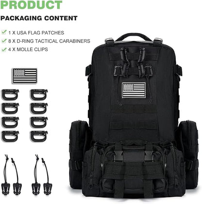 Large Military Tactical Backpack - Image 2