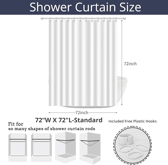 Pink Bow Shower Curtain - Image 7