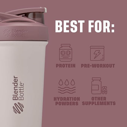 BlenderBottle Sport Sleek Shaker Cup Insulated Stainless Steel Water Bottle - Image 4