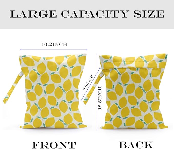 2 Pcs Wet Bag, Wet Dry Bag, Wet Bag - Image 2