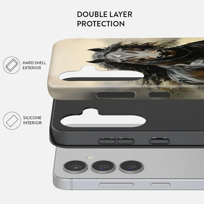 Compatible for Samsung Galaxy S26 Ultra 5G Case, Dual Layer Heavy Duty 2 in 1 - Image 2
