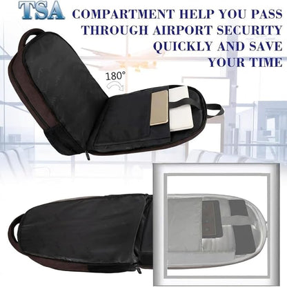 MATEIN Laptop Backpack, Extra Large TSA Friendly 17.3 Inch Travel Computer - Image 2