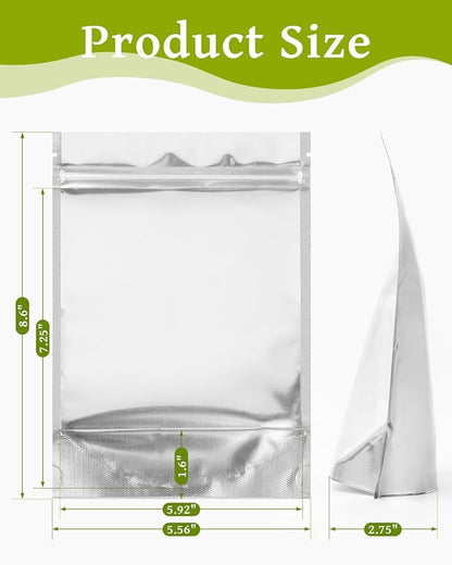 Gwybkq 6x9 Inch Stand-Up Mylar Bags - Image 2
